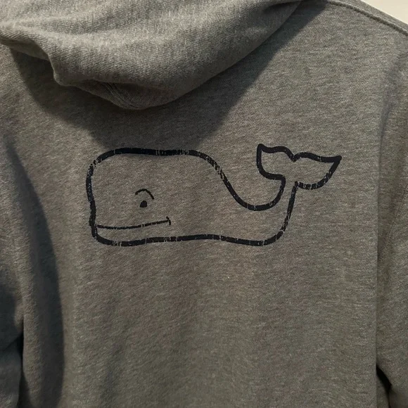 Vineyard Vines gray zip-up hoodie women’s XL gray - Picture 6 of 6